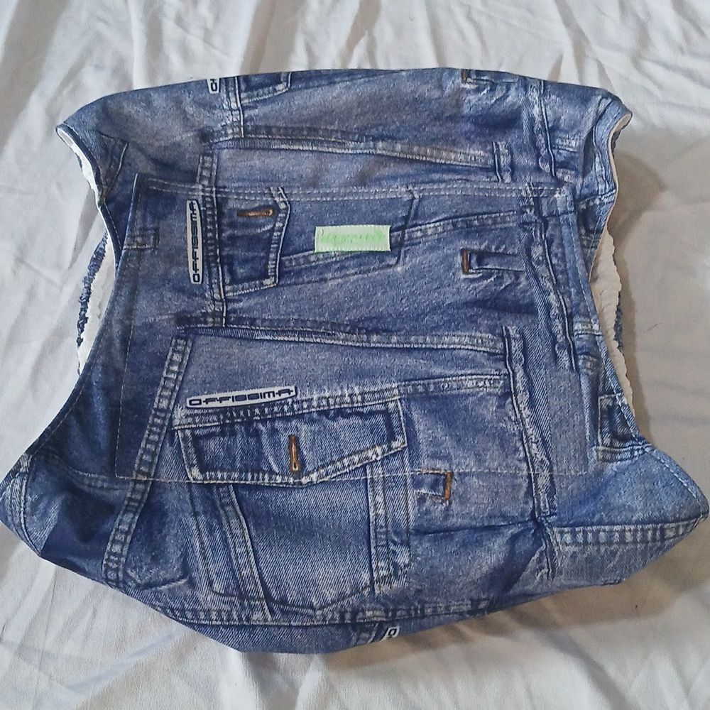 Wegreeco Jeans Washable Dog Diaper - Washable Male Dog Belly Wrap Sz XL NEW